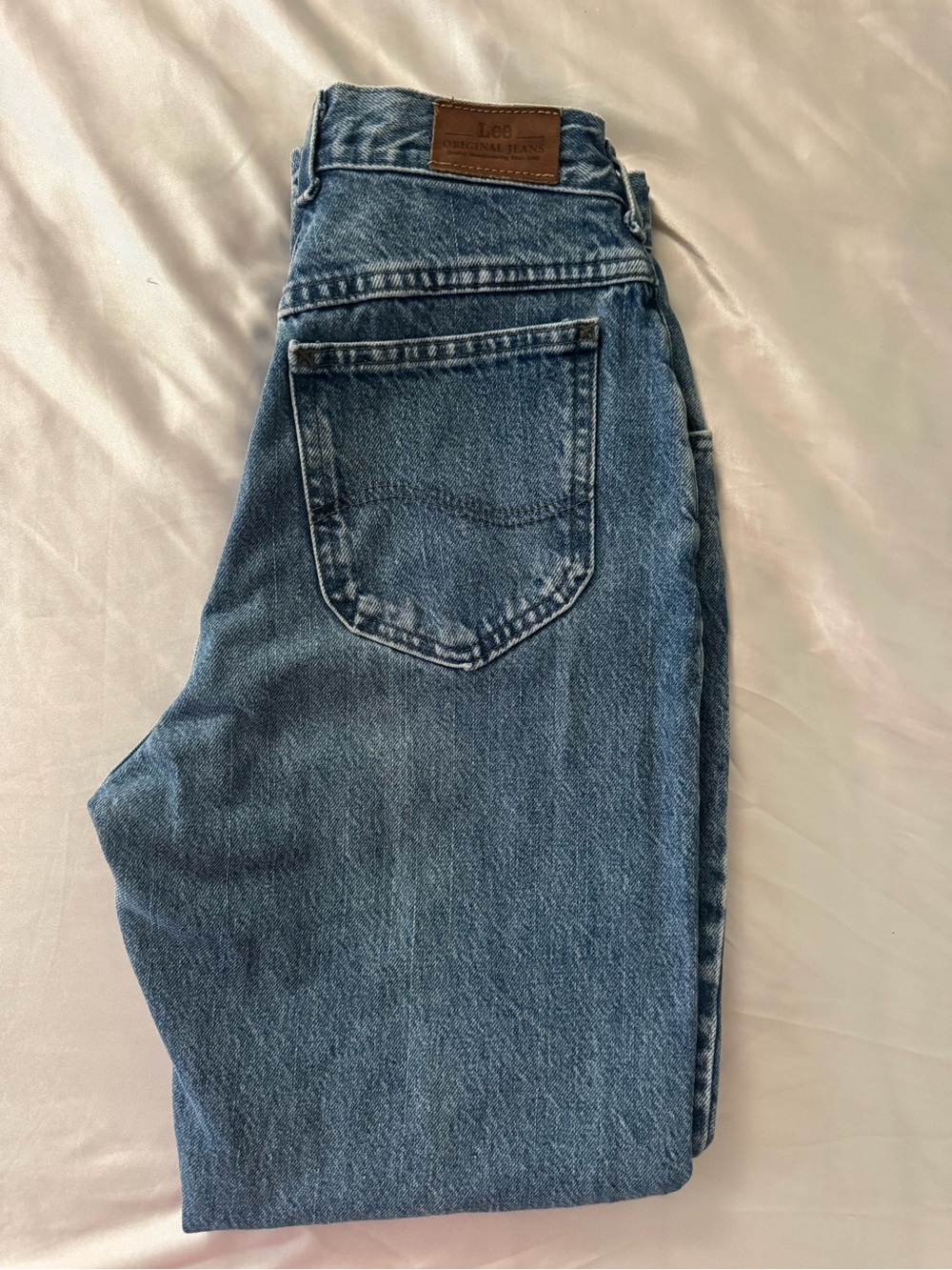 Lee Women's Light Blue Straight Leg Jeans